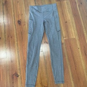 Lululemon speed up  gray tights/leggings size 6